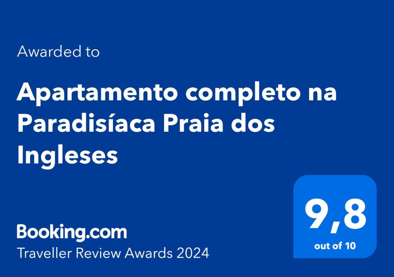 Apartamento completo na Paradisíaca Praia dos Ingleses Florianópolis Exterior foto